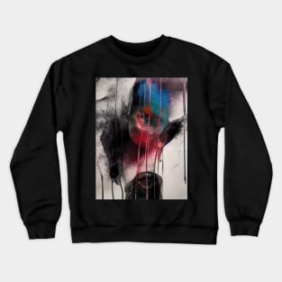 Autumn Abstract Art Crewneck Sweatshirt